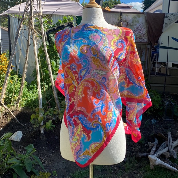 🍁52-UR Amazing❤️~Sheer Shawl - Picture 7 of 7